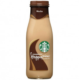 Starbucks Frappuccino Chilled Coffee Drink, Mocha  Glass Bottle  281 millilitre